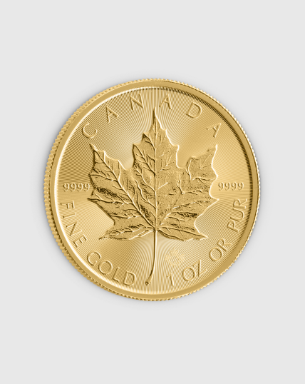 1 oz Kanadensisk Maple Leaf Guldmynt