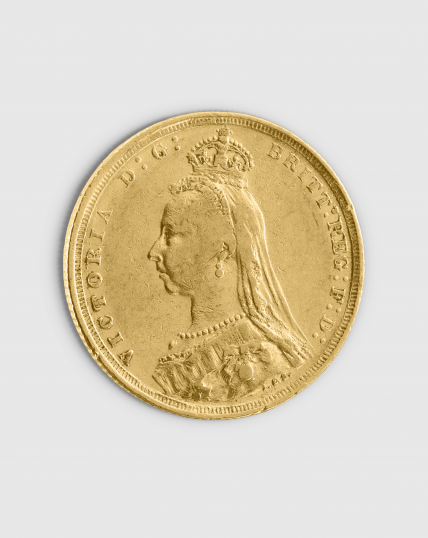 7,32 gram Brittisk Sovereign Victoria Guldmynt